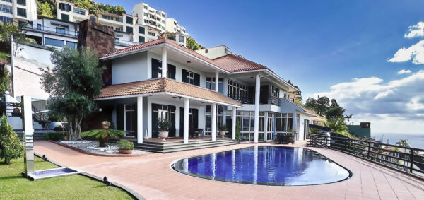 Image of Villa with pool with the most amazing views over Funchal, having an absolutely fabulous design