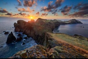 Image of the ocean of Sao Lorenzo, Madeira island