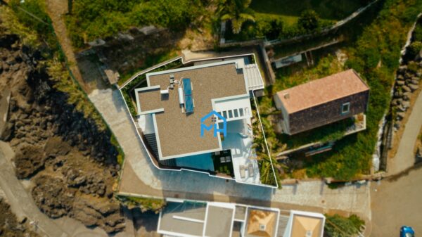 Drone View of house at Pria Laje